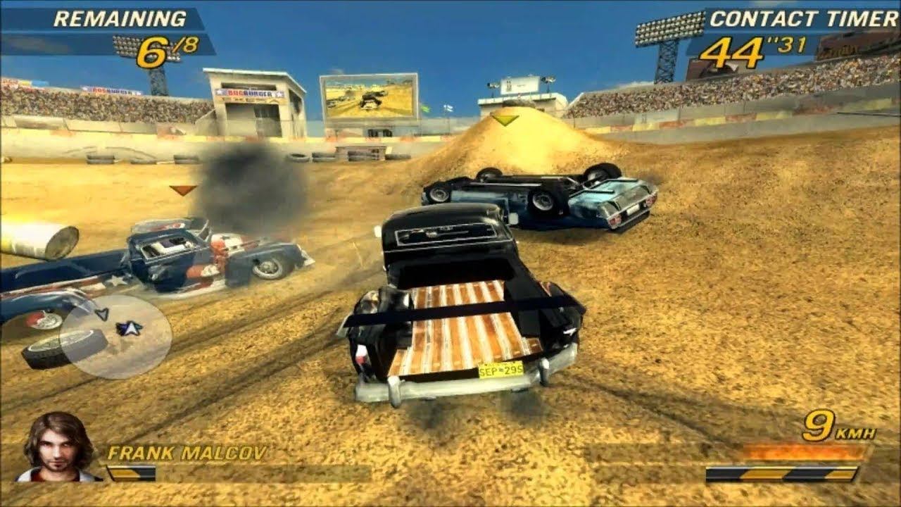 Flatout Gameplay Derby on Gas Station |Racing Game| Without Lag The Champion Channel смотреть онлайн
