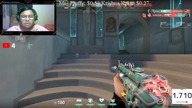 🔴BHRAMANDA KA BOTTOM FRAGGER | VALORANT STREAM LIVE 🇮🇳 W/FACECAM | Membership @29rs | 2k Subs NHK? смотреть онлайн