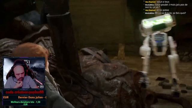 🔴[FR] LIVE SUR STAR WARS JEDI FALLEN ORDER DÉCOUVERTE PARTI 1🔴 смотреть онлайн