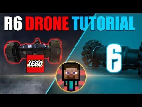 How to build a Lego Rainbow Six Siege Drone!! смотреть онлайн
