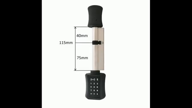 Bluetooh Smart Cylinder Lock Keyless Electronic Door Lock APP Wifi Lock смотреть онлайн