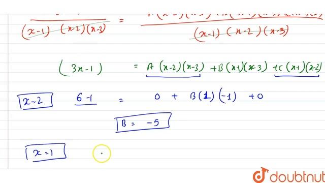 समाकलन कीजिए! `(3x-1)/((x-1)(x-2)(x-3))`|Integrate the rational functions`(3x-1)/((x-1)(x-2)(x-3) смотреть онлайн