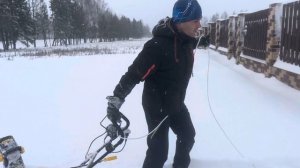 Снегоуборщик Huter SGC 2000E/2300E  обзор