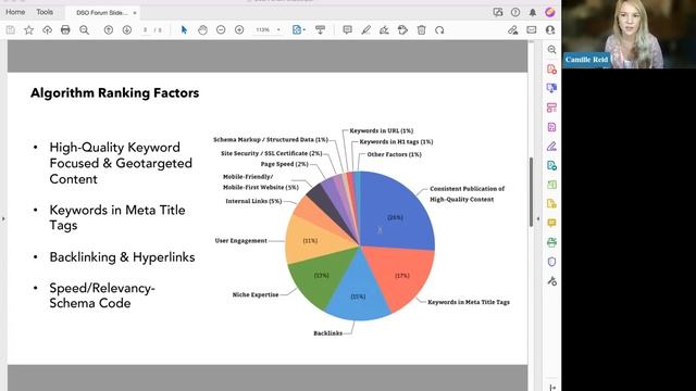 Camille Reid The Tandem SEO Plan for DSO New Revenue Expansion смотреть онлайн
