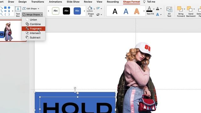 How to make transparent text effect in PowerPoint | Typography design tutorial in ppt смотреть онлайн