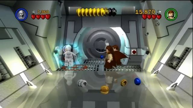 Lego Star Wars The Complete Saga Walkthrough Episode 1 Chapter 1 Negotiations смотреть онлайн