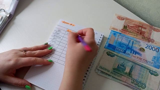 Распределение денег по конвертам💌💸 Апрель #2 | система денежных конвертов💸💌 смотреть онлайн