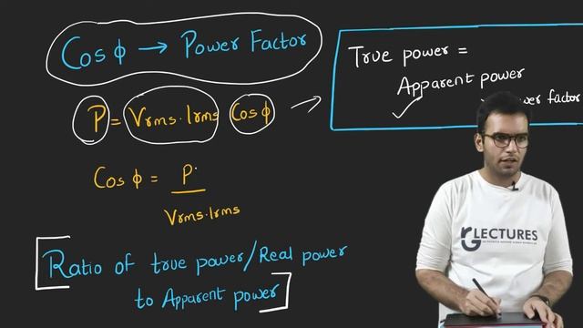 Power and Power Factor in Ac circuits | Power in inductor, capacitor, resistor | Apparent Power смотреть онлайн