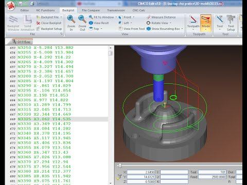" G-code ": Cimco edit V7 check смотреть онлайн