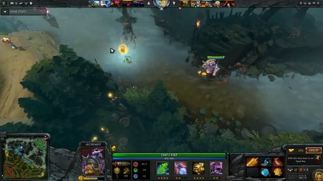 Dota 2 - Forev plays Alchemist 1200 GPM with Solar Crest - destroy every thing - full game смотреть онлайн