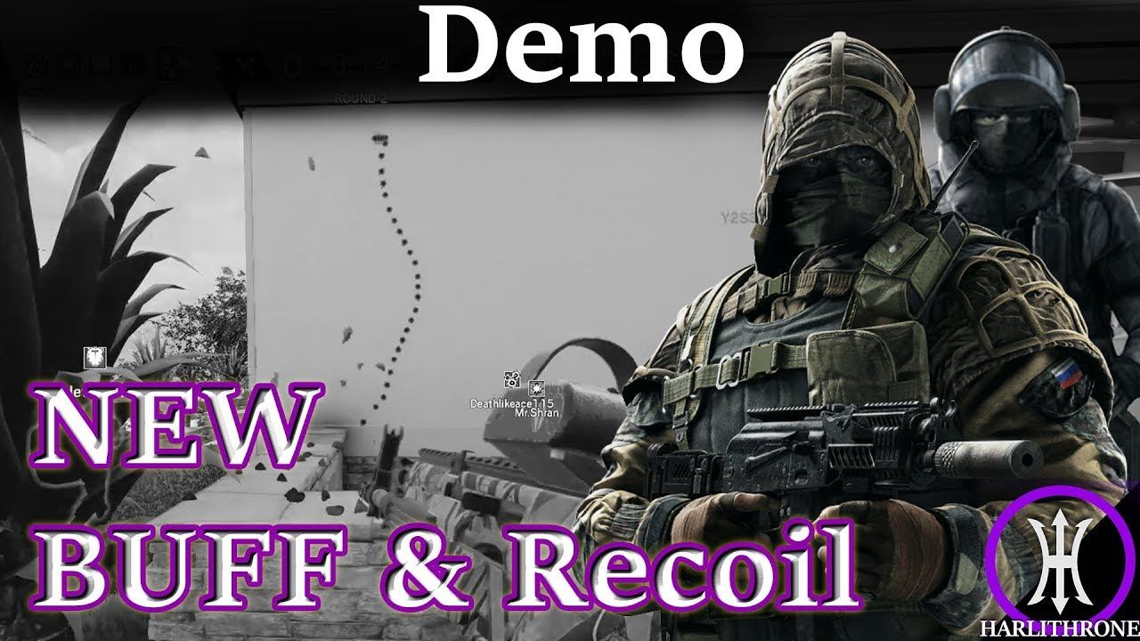 *Demo* Recoil and Kapkan Blitz BUFF | Rainbow Six Siege New Patch смотреть онлайн