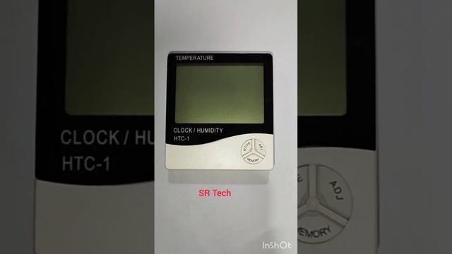 Digital thermohygro meter. #thermometer HTC1 temprature and humidity meter. SR Tech смотреть онлайн