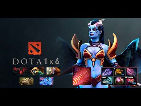 Dota 1x6 Queen of Pain, Sonic Wave. Top1 смотреть онлайн