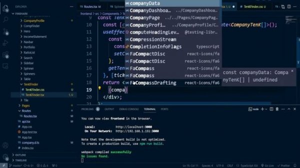 React TypeScript 2023 - 27. 10 K Finder
