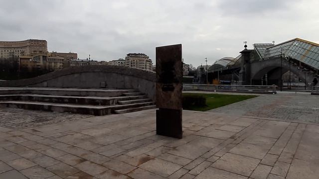 Moscow walking tour. Square of Europe. Прогулка по Москве, Площадь Европы. смотреть онлайн