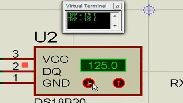 Visualiza la temperatura de un sensor DS18B20 смотреть онлайн