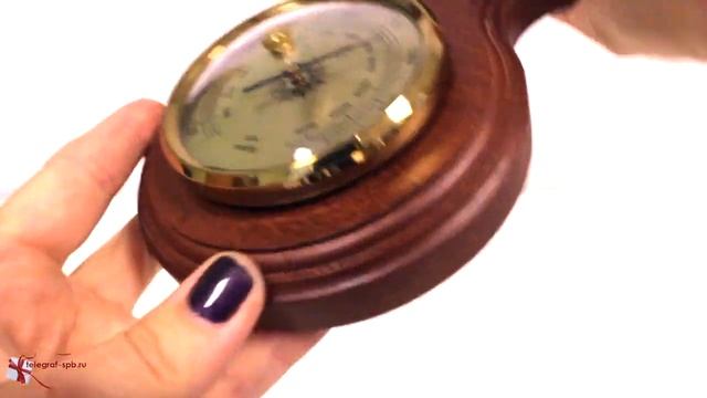 Домашняя метеостанция с часами Бриг БМ94042-М (61 х 16 см)