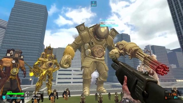 NEW SUPER UPGRADED TITAN CLOCK MAN they set up an ambush for SKIBIDI TOILET In Garry's Mod смотреть онлайн