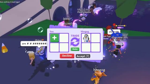 what people trade for NEON Shadow Dragon (i should of accepted..) / adopt me смотреть онлайн