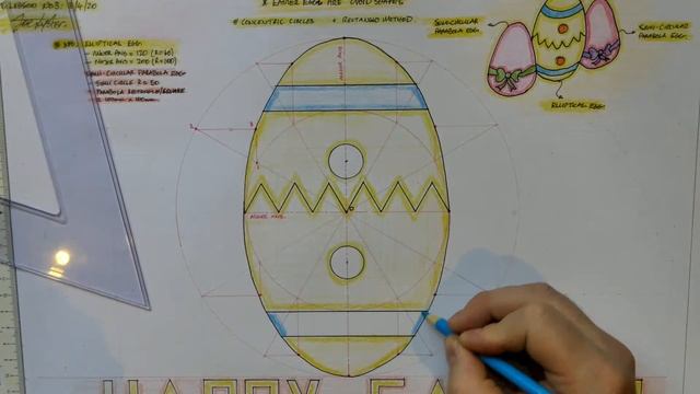 TG Lesson 3: Ellipse & Parabola Easter Egg Challenge смотреть онлайн