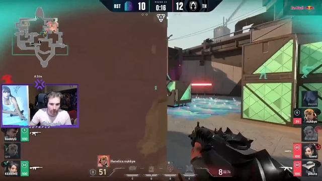 REACCIONANDO al [BALLISTA vs TEAM HERETICS] | GRUPO A | VALORANT MASTERS EUROPA смотреть онлайн