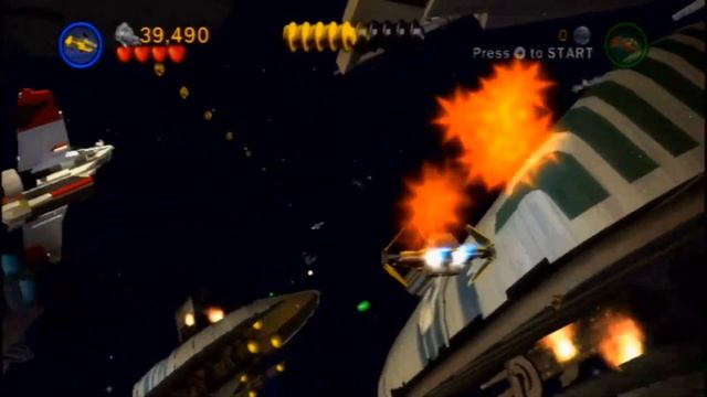 Lego Star Wars: The Complete Saga - Ep. 3: Revenge of the Sith - Ch. 1: Battle Over Coruscant смотреть онлайн