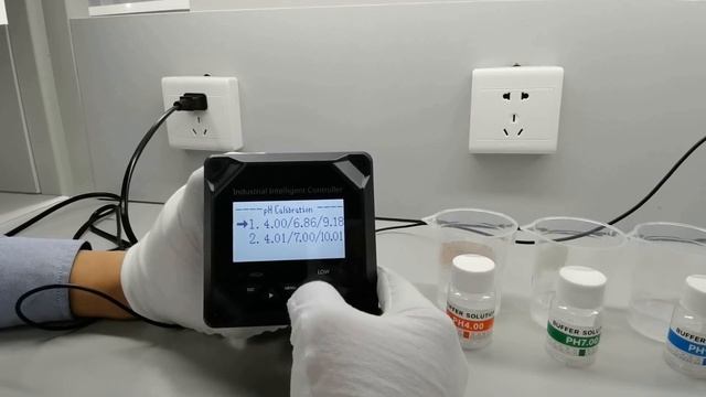 pH controller calibration смотреть онлайн