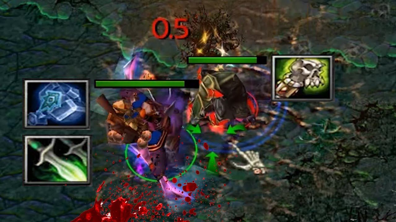 DOTA ALCHEMIST vs URSA (300% ATTACK SPEED vs 400% ATTACK SPEED) смотреть онлайн