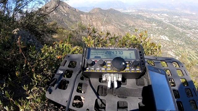 Cerro Carbon - Trekking + Ham radio = QRPP 10m 0.1 Watt. (CE3TL) смотреть онлайн