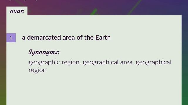 Geographic area | meaning of Geographic area смотреть онлайн