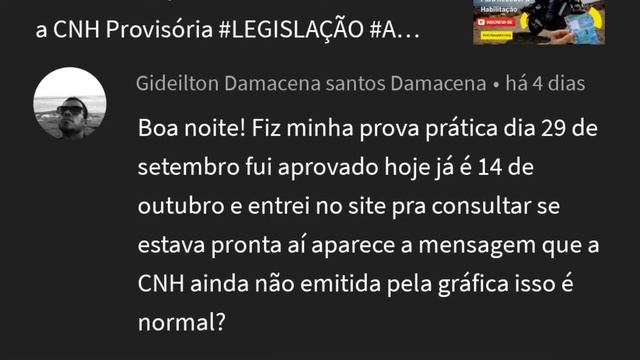 Quanto Tempo Demora Para Receber a Habilitação Provisória #legislação #Trânsito #Detran смотреть онлайн