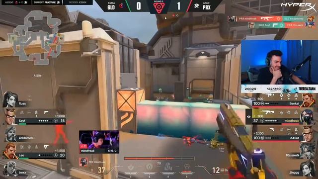 PRX Benkai Knife kill in VCT смотреть онлайн
