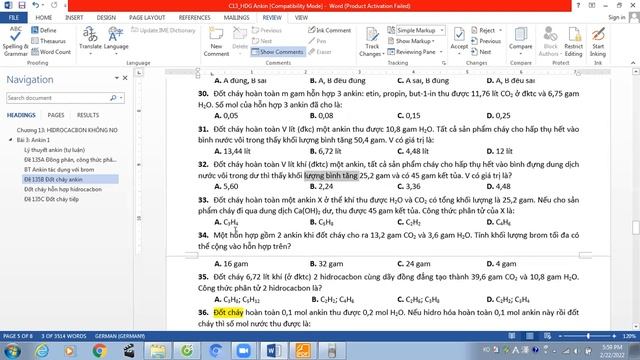 135B Đốt cháy ankin смотреть онлайн