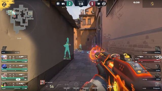 WYLDE vs SOLARY - W5D1 - Split 2 - VALORANT Challengers France смотреть онлайн