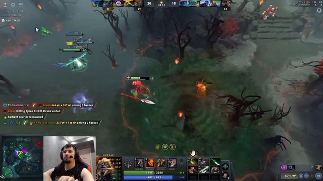 DAXAK ТРЕНИРУЕТ ХУСКАРА К DPC/ РОФЛИТ НАД EXCALIBUR/ DAXAK HUSKAR DOTA 2 смотреть онлайн