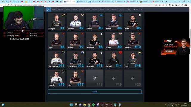 My HLTV Top 20 Of The Year