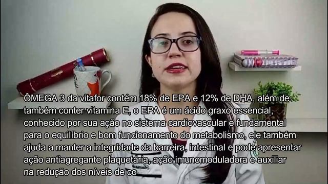 ÔMEGA 3 VITAFOR (EPA DHA) - PARA QUE SERVE E COMO USAR? смотреть онлайн