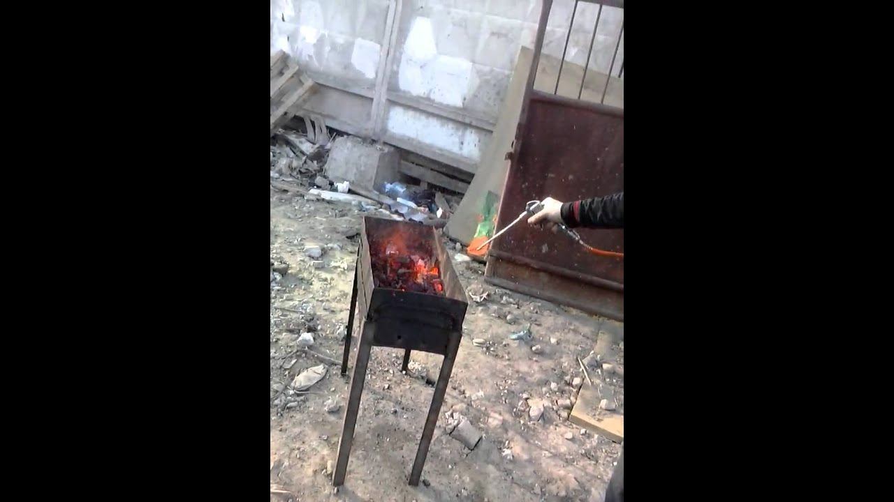 Розжиг мангала по гаражному смотреть онлайн