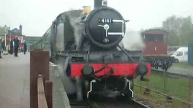 4141 departs Quorn 12.04.09 Tank engine Gala смотреть онлайн