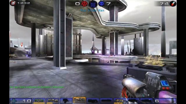 Unreal Tournament 2004 "Godlike" maxed graphics 4K / 2160p Walkthrough PART 32 - Skyline (BR) смотреть онлайн