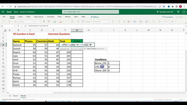 IFS Function in Excel | How to use IFS function in Excel | Advance Learning of Excel смотреть онлайн