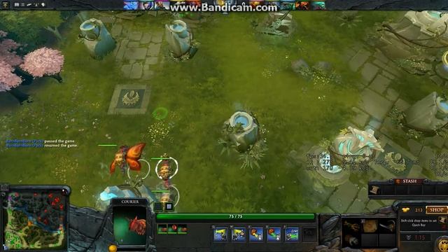 Dota 2 unusual courier Kupu Trail of amanita смотреть онлайн