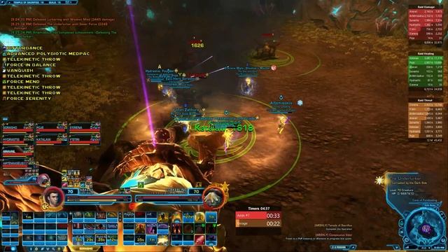 SWTOR PvE 5.7 - Balance Sage - Veteran Mode Temple of Sacrifice (Feb 6-8, 2018) смотреть онлайн
