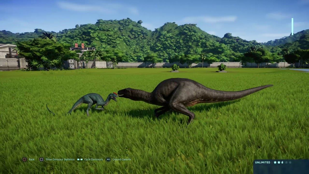 Jurassic World Evolution: Proceratosaurus vs Herrerasaurus (Base Genome) смотреть онлайн