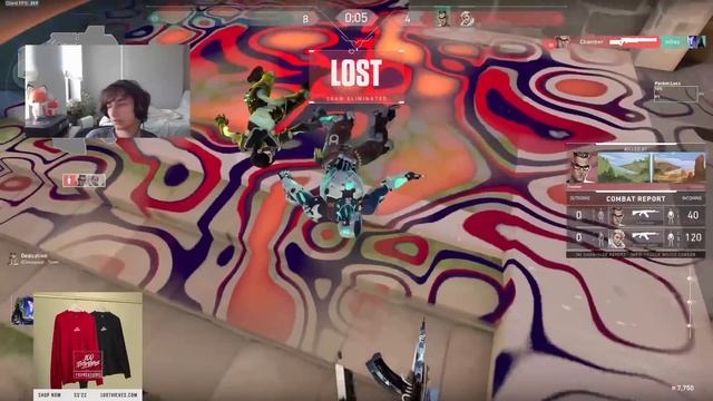 TENZ FROM SENTINELS BOOTCAMP PLAYS AGAINST 100T ASUNA AND V1 ZANDER IN RANKED GAME!! (VALORANT) смотреть онлайн