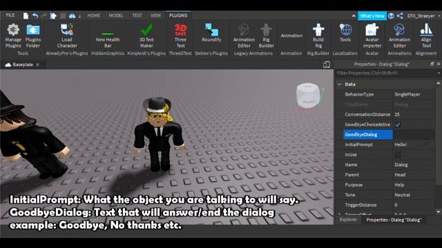 How To Create Your Own Dialog In Roblox Studio? | Easy tutorial смотреть онлайн