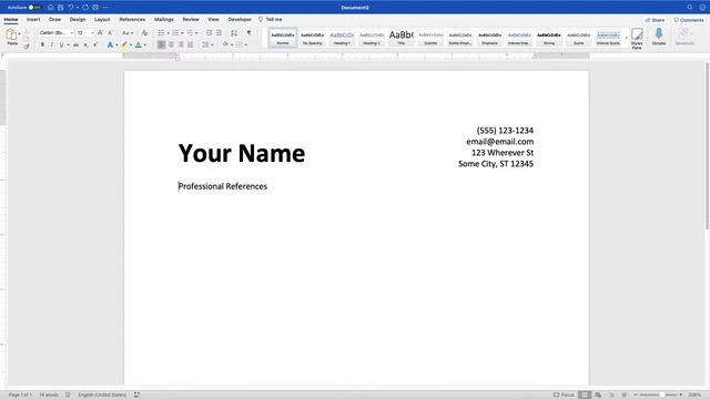 How to Create a List of Professional References смотреть онлайн