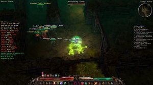 Grim Dawn, Проклятый часовой, ответный урон кислотой, хардкор#10