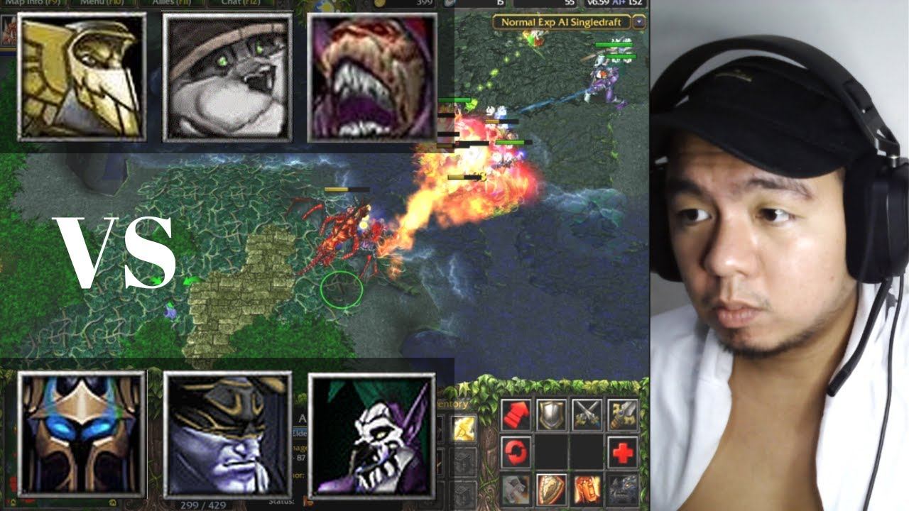 [Bring Back Memories] Classic AI + Dota 1 3v3 Single Draft gameplay with 6.59 ai + map | Davion смотреть онлайн