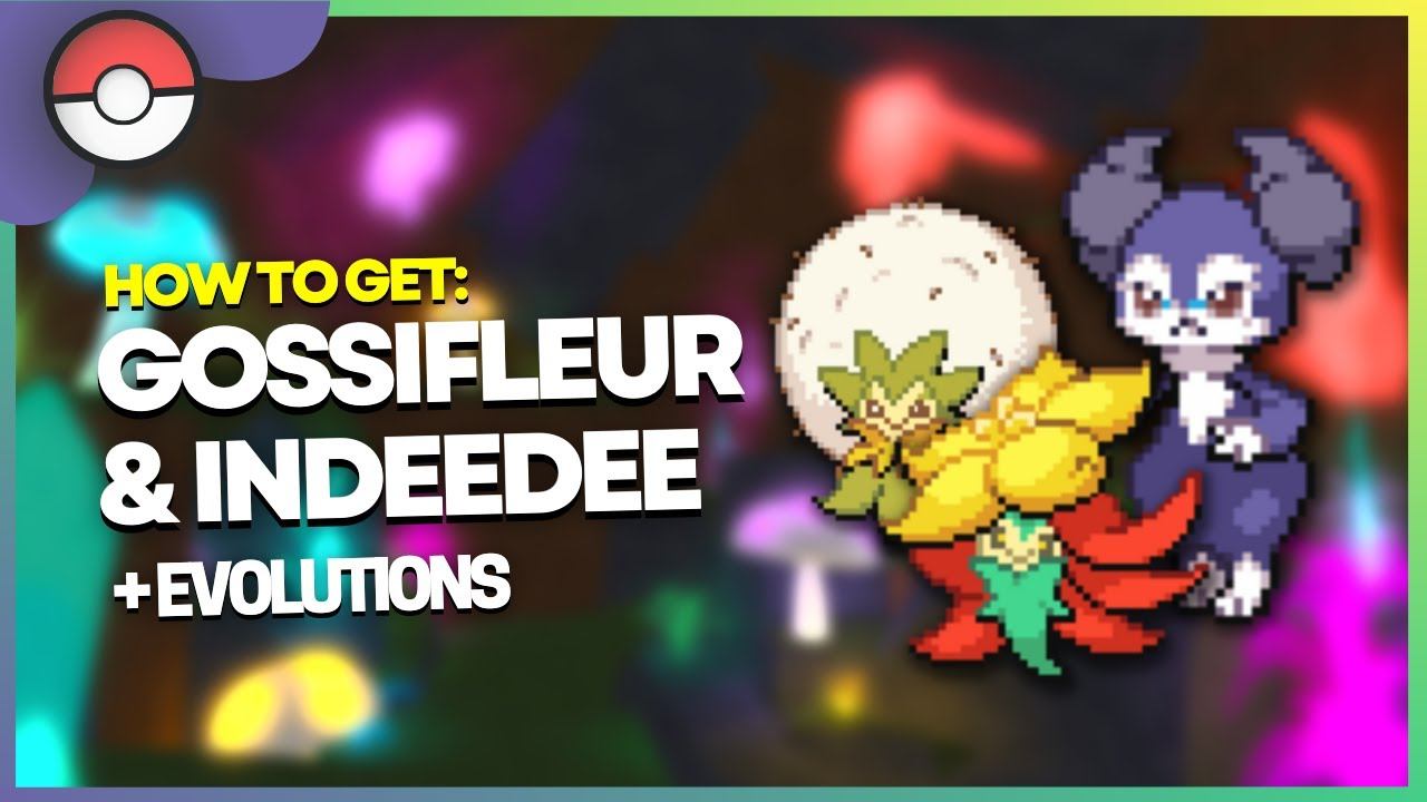 How To Get Gossifleur And Indeedee + Evolutions In PBF! | Pokemon Brick Bronze смотреть онлайн